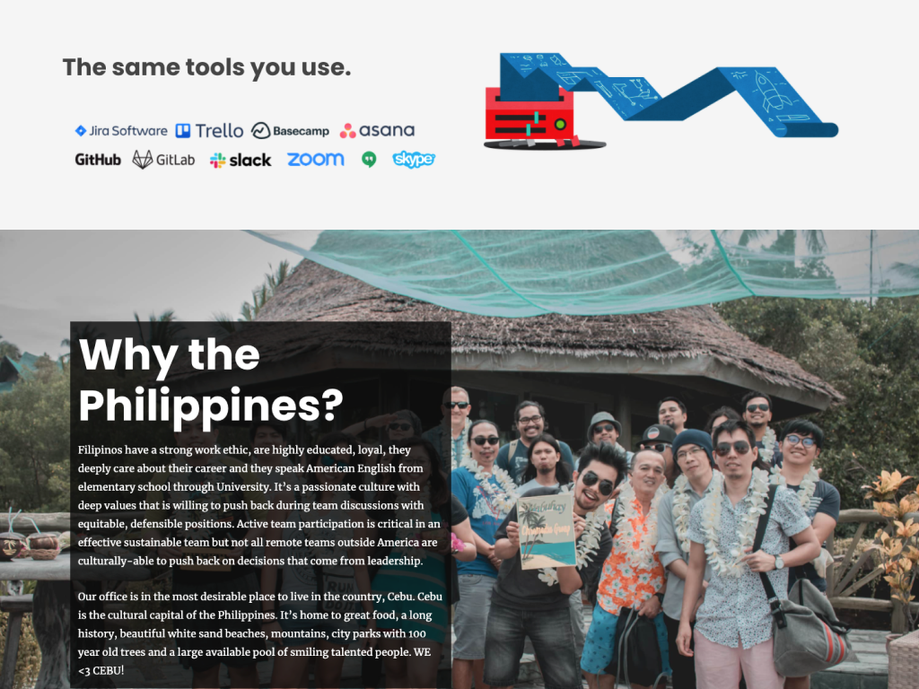 Chromedia tools and remote-team messaging section