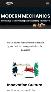 Chromedia mobile homepage